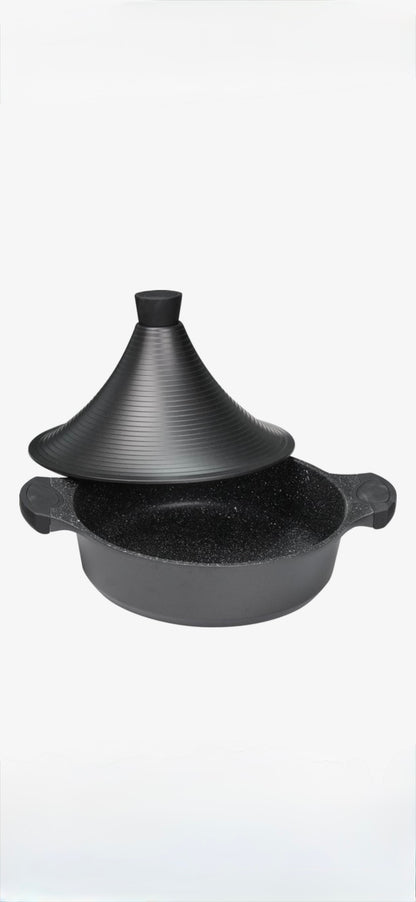 Tajinepan Aluminium Ø32 cm – Geschikt voor alle warmtebronnen
