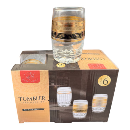Royal Swiss Tumbler Glazenset – 6 stuks