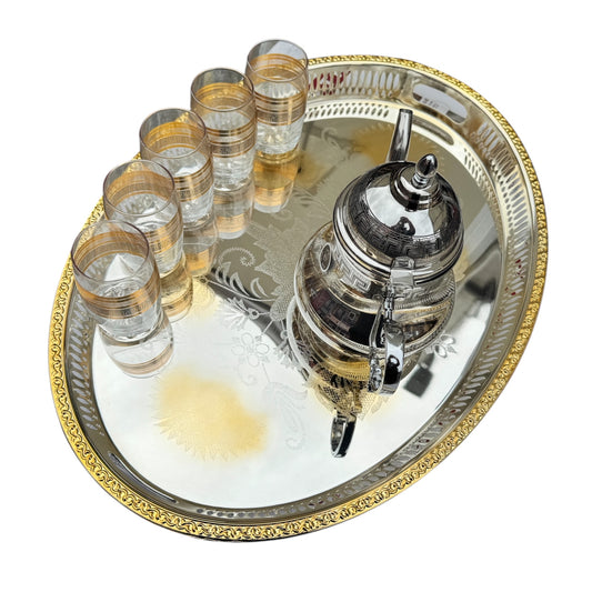 Complet Marokkaanse theeservies