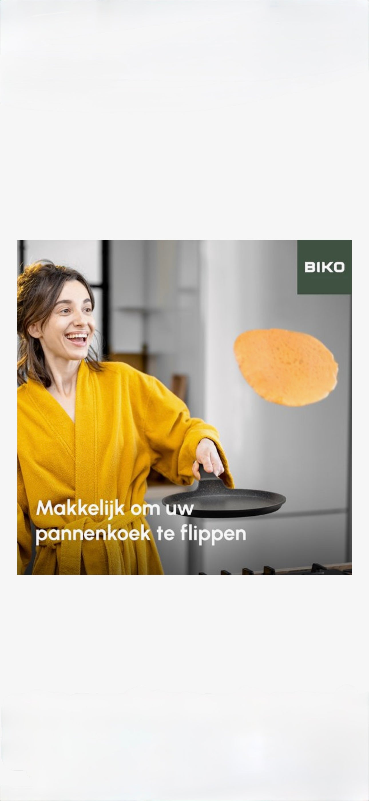 Pannenkoekenpan Ø28 cm – Inductie & Alle Warmtebronnen