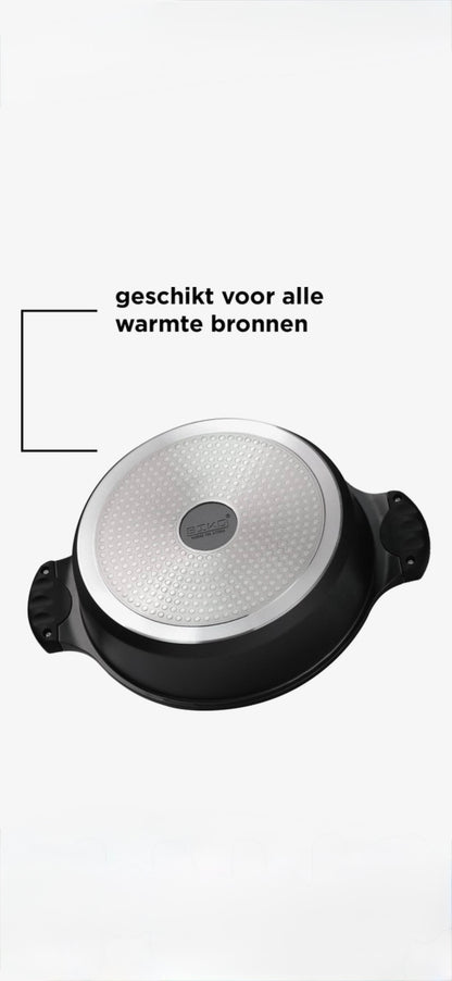 Tajinepan Aluminium Ø32 cm – Geschikt voor alle warmtebronnen