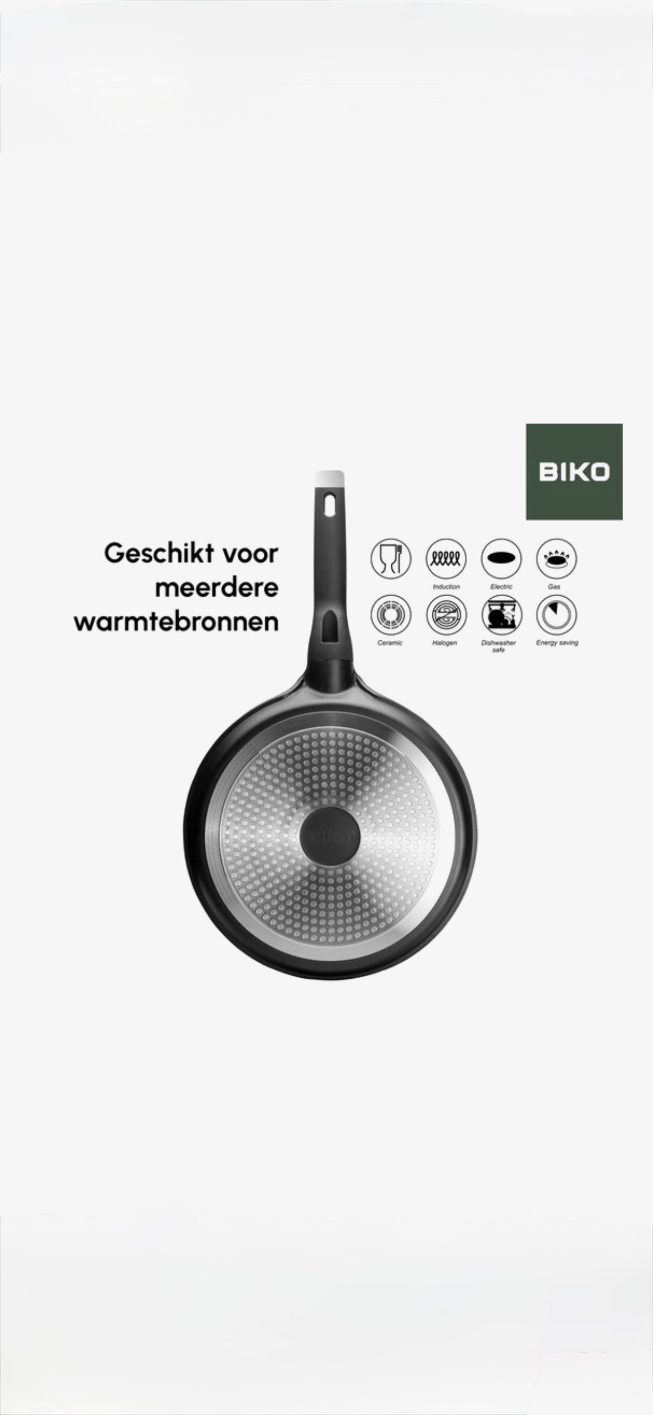 Pannenkoekenpan Ø28 cm – Inductie & Alle Warmtebronnen